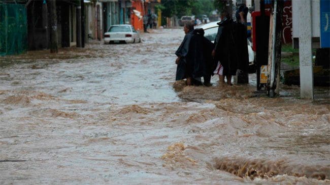 Independientemente de la evolución de Manuel, lluvias torrenciales afectarán al este de México. (Foto: EFE)