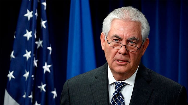 El secretario de Estado de EE.UU., Rex Tillerson / Kevin Lamarque / Reuters