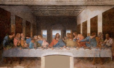 Pintura mural original de Leonardo da Vinci 'La última cena' Wikipedia / Leonardo da Vinci