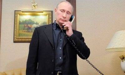 Putin conversará este martes por teléfono con Donald Trump. | Foto: Sputnik/ Alexei Druzhinin