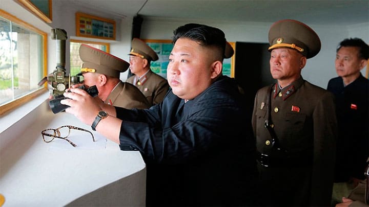 El líder norcoreano Kim Jong-un / KCNA / Reuters