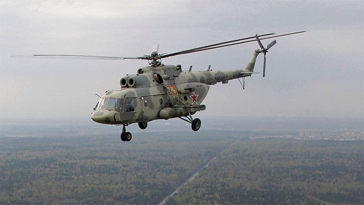 Helicóptero multifuncional ruso Mi-8/17. / Ilya Pitalev / Sputnik