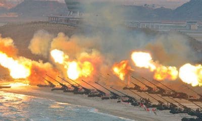 / Ejercicios militares de la artillería de Corea del Norte. / KCNA / Reuters