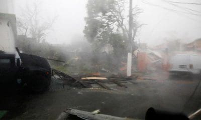 Destrucción e inundaciones causadas por el huracán María a su paso por Guayama, Puerto Rico, 20 de septiembre de 2017. / Carlos Garcia Rawlins / Reuters