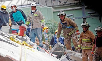 / Rescatistas trabajan en un edificio derrumbado después del terremoto que sacudió la zona centro de la República Mexicana. / Henry Romero / Reuters