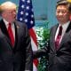 / El presidente de EE.UU., Donald Trump, con el presidente de China, Xi Jinping, en una cumbre del G20 / POOL New / Reuters
