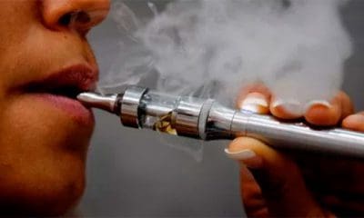 / Electronic cigarettes are displayed in a Paris store, Tuesday, Oct. 8, 2013.