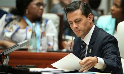 / Enrique Peña Nieto, presidente de México, durante su participación en la Cumbre BRICS en Xiamen, China, el pasado 5 de septiembre. / Wu Hong / Reuters