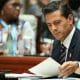 / Enrique Peña Nieto, presidente de México, durante su participación en la Cumbre BRICS en Xiamen, China, el pasado 5 de septiembre. / Wu Hong / Reuters