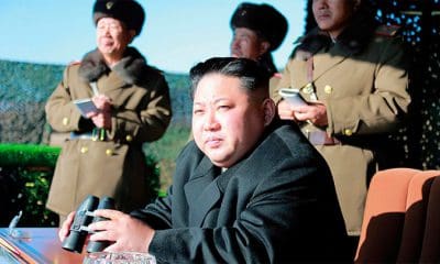 / El líder de Corea del Norte, Kim Jong-un, durante un ejercicio de un batallón especial del Ejército norcoreano en Pyongyang, el 11 de diciembre de 2016. / Reuters