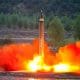 / Ensayo del misil norcoreano de gran alcance Hwasong-12 (Mars-12) del 15 de mayo de 2017. KCNA KCNA / Reuters