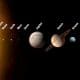 / Cuando ocurren las conjunciones los planetas aparecen muy juntos, con pocos grados de separación, explicaron desde el portal Space. | Foto: EFE