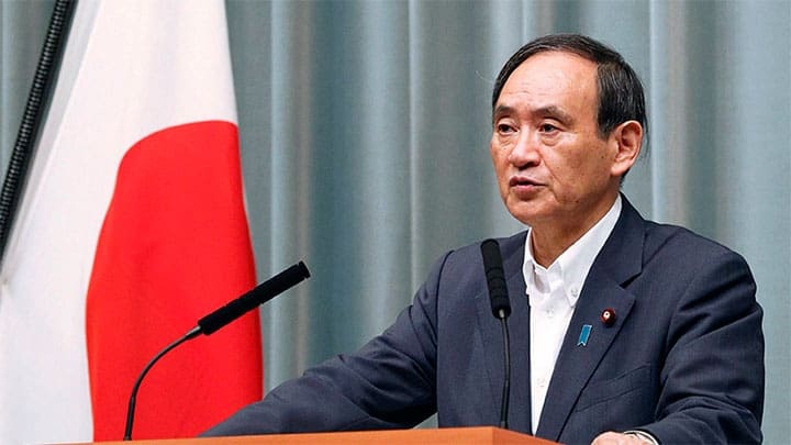 / El secretario general del gabinete, / Yoshihide Suga Kyodo / Reuters