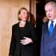 / El primer ministro de Israel Benjamín Netanyahu habla con la titular de política exterior de la Unión Europea Federica Mogherini, Bruselas, el 11 de diciembre de 2017. / ERIC VIDAL / POOL / AFP Síguenos en Faceboo