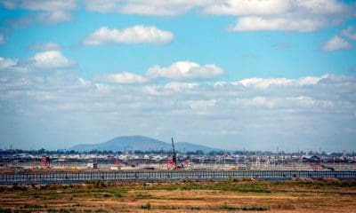 / Vista de los avances en la construcción del nuevo aeropuerto de la Ciudad de México. Heriberto Paredes