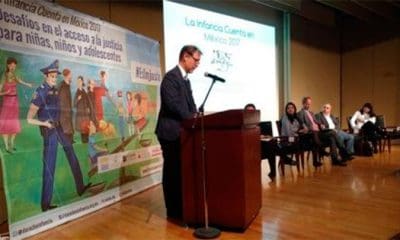 / La Red por los Derechos de la Infancia en México (Redim), presentó su informe “La infancia Cuenta en México 2017”. | Foto: @derechoinfancia