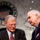 / Los senadores Jim Inhofe y Jack Reed durante un debate del Comité de Servicios Armados el 13 de marzo de 2018 Aaron P. Bernstein / Reuters