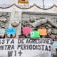 / Un grupo de periodistas exige justicia en el estado de Veracruz, el 22 de marzo de 2018. Reuters
