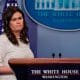 / La secretaria de prensa de la Casa Blanca, Sarah Sanders. Carlos Barria / Reuters