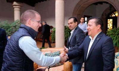 / Martín García Avilés recibe a Ricardo Anaya en Michoacán