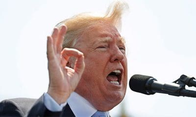 / El presidente estadounidense Donald Trump fotografiado en un discurso en Washington, el 15 de mayo del 2018. Kevin Lamarque / Reuters
