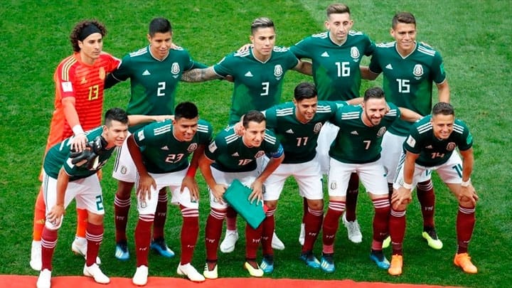 / La selección de México. Moscú 17 de junio de 2018. Christian Hartmann / Reuters