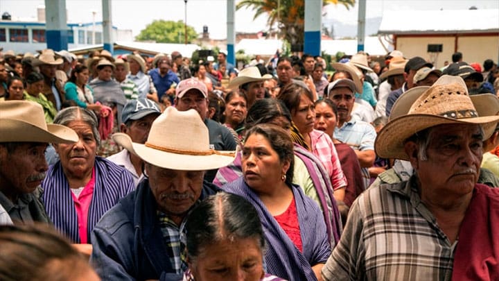 /Las comunidades indígenas han cuestionado frontalmente a los partidos políticos y las campañas electorales. Heriberto Paredes.