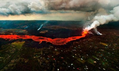 / Flujo de lava del volcán Kilauea, Hawái, 10 de junio de 2018. L.E. Baskow / AP