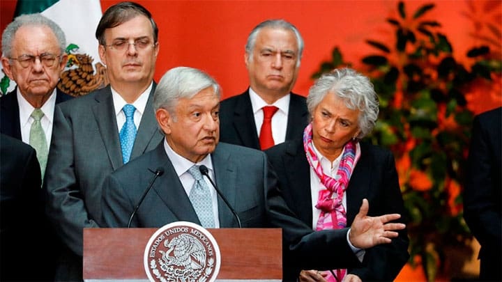 / El presidente electo de México, Andrés Manuel López Obrador. Palacio Nacional, Ciudad de México. 20 de agosto de 2018. Carlos Jasso / Reuters