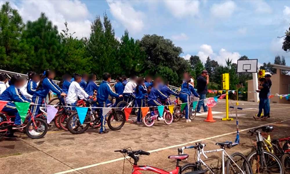 Inculca SSP cultura vial en niños michoacanos