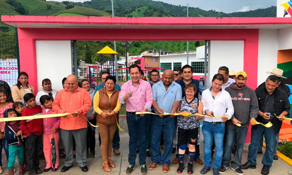 Carlos Herrera inaugura parque recreativo en Lindavista