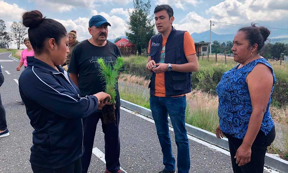 Realiza SSP jornada de reforestación en Uruapilla
