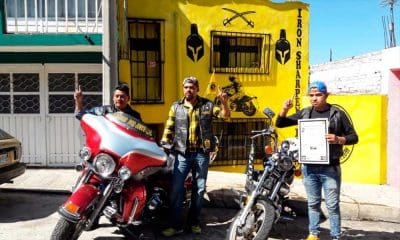 Moto Club Soldiers for Jesús busca concientizar a ciudadanos sobre el uso del casco en Zitácuaro