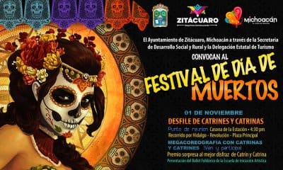 Presentan actividades del Festival de Día de Muertos en Zitácuaro