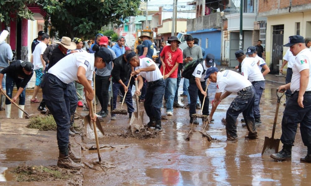 Brigadas permanentes del Estado en zonas afectadas de Morelia: Segob