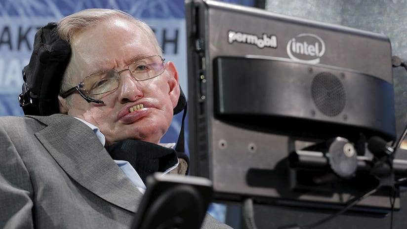 El físico Stephen Hawking, Nueva York, EE.UU., el 12 de abril de 2016 Lucas Jackson / Reuters