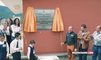 Inauguran CAM en Jungapeo