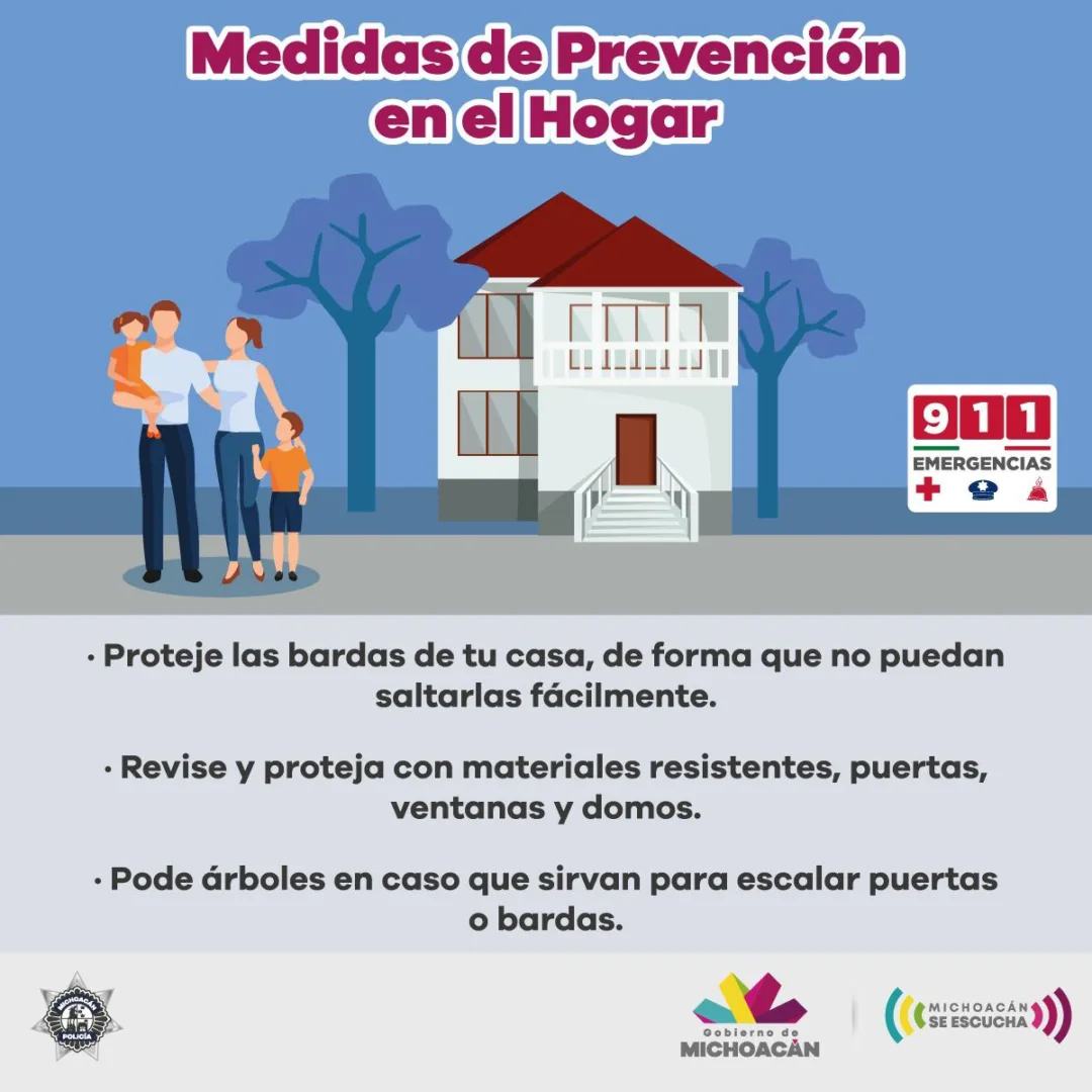 Emite Ssp Recomendaciones Para Evitar El Robo A Casa Habitación Mi Zitácuaro 9763