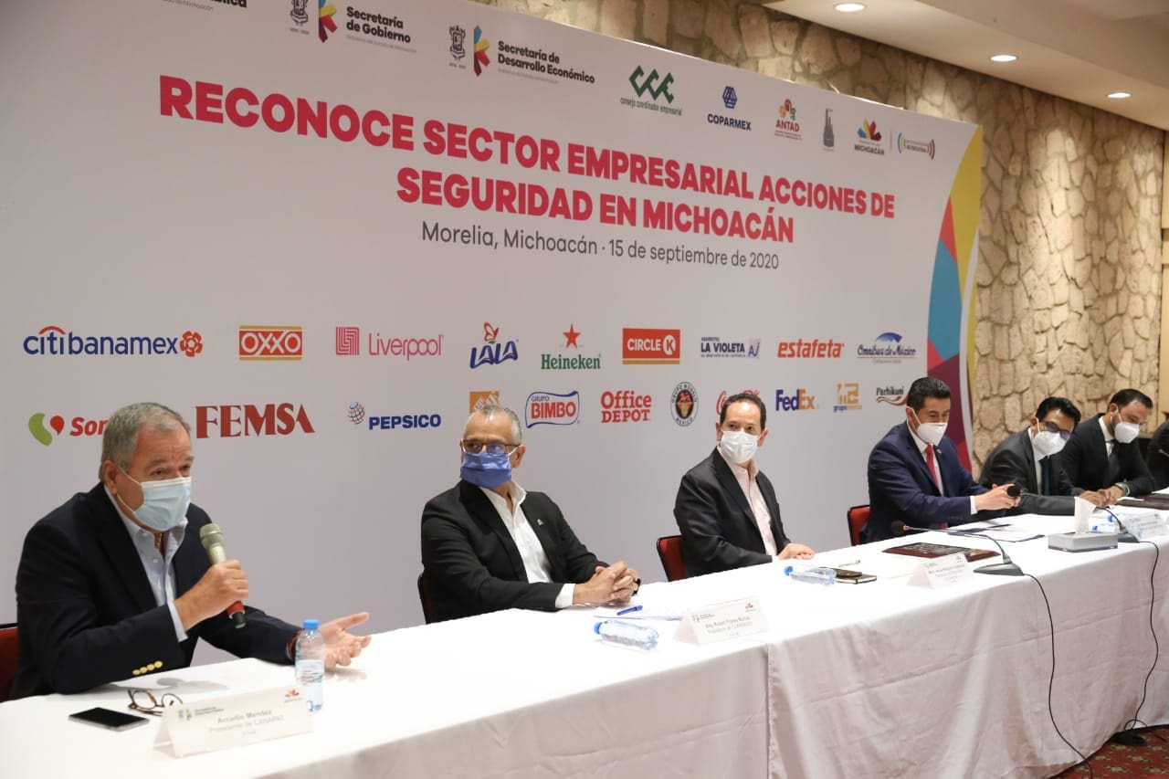 Reconoce sector empresarial acciones de seguridad implementadas en  Michoacán –  - Mi Zitácuaro Noticias
